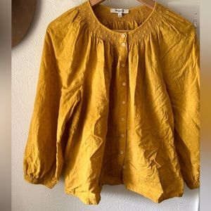 Madewell Blouse, excellent condition, never worn